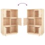 Credenza 74x35x117 cm in Legno Massello di Pino