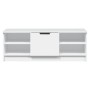 Mobile Porta TV Bianco 102x35,5x36,5 cm in Legno Multistrato