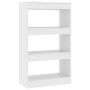 Libreria/Divisorio Bianco 60x30x103 cm in Truciolato