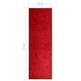 Zerbino Lavabile Rosso 60x180 cm