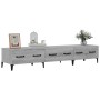 Mobile TV Grigio Sonoma 150x34,5x30 cm in Legno Multistrato