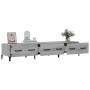 Mobile TV Grigio Sonoma 150x34,5x30 cm in Legno Multistrato