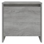 Comodini 2 pz Grigio Sonoma 45x34x44,5 cm in Truciolato