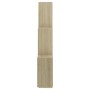 Mensola Parete Cubo Rovere Sonoma 78x15x93cm Legno Multistrato