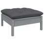 Set Divani da Giardino 7 pz con Cuscini Legno di Pino