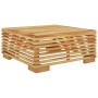 Set Divani da Giardino 6 pz con Cuscini Legno Massello di Teak