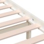 Giroletto Bianco in Legno Massello di Pino 140x190 cm