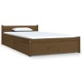 Giroletto con Cassetti Miele 90x200 cm