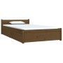 Giroletto con Cassetti Miele 90x200 cm