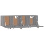 Mobili Parete 2 pz Grigio Sonoma 80x35x36,5cm Legno Multistrato
