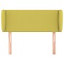Testiera ad Orecchio Verde 103x23x78/88 cm in Similpelle