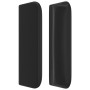 Testiera ad Orecchio Nera 103x16x78/88 cm in Similpelle
