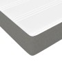 Materasso a Molle Insacchettate Grigio Scuro 120x200x20 cm
