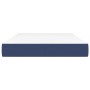 Materasso a Molle Insacchettate Blu 120x200x20 cm in Tessuto