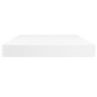 Materasso a Molle Bianco 140x190x20 cm in Similpelle