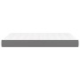 Materasso a Molle Insacchettate Grigio Scuro 140x200x20 cm