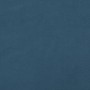 Materasso a Molle Blu Scuro 160x200x20 cm in Velluto