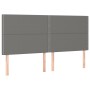 Letto a Molle Materasso e LED Grigio Scuro 180x200cm in Tessuto