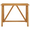 Set Bar da Giardino 7 pz con Cuscini Marrone