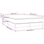 Giroletto a Molle con Materasso Crema 140x200 cm in Tessuto