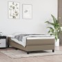 Giroletto a Molle con Materasso Tortora 90x200 cm inTessuto