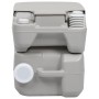 Set Toilette Portatile Campeggio Supporto Lavamani Tanica Acqua