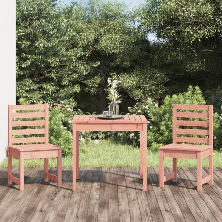 Set Bistrot da Giardino 3 pz in Legno Massello di Douglas