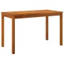 Set da Pranzo da Giardino 6pz con Cuscini Legno Massello Acacia