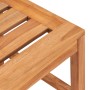 Set da Pranzo per Giardino 9 pz in Legno Massello di Teak