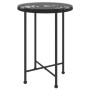 Set da Pranzo da Giardino 3 pz Nero in Polyrattan