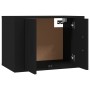 Mobili Porta TV a Parete 2 pz Nero 57x34,5x40 cm