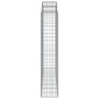 Cesti Gabbioni ad Arco 3 pz 200x50x200/220 cm Ferro Zincato