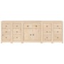 Credenza 230x35x80 cm in Legno Massello di Pino