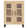 Credenza Rovere Sonoma 69,5x34x180 cm in Legno Multistrato