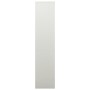 Armadio per Ufficio Grigio Chiaro 90x40x180 cm in Acciaio