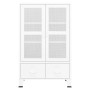 Armadio Classificatore Industriale Bianco 70x40x115 cm Metallo