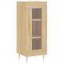 Credenza Rovere Sonoma 34,5x34x180 cm in Legno Multistrato