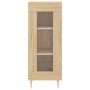 Credenza Rovere Sonoma 34,5x34x180 cm in Legno Multistrato