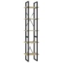 Libreria a 5 Ripiani Sonoma 40x30x175 cm in Legno Multistrato