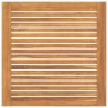 Set da Pranzo per Giardino 5 pz in Legno Massello di Acacia
