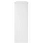 Piano Credenza MOLDE Bianco 90x35x100 cm Legno Massello di Pino