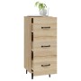 Credenza Rovere Sonoma 34,5x34x90 cm in Legno Multistrato