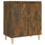 Credenza Rovere Fumo 60x35x70 cm in Legno Multistrato