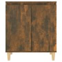 Credenza Rovere Fumo 60x35x70 cm in Legno Multistrato