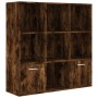 Libreria Rovere Fumo 98x30x98 cm