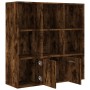 Libreria Rovere Fumo 98x30x98 cm