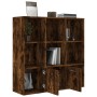 Libreria Rovere Fumo 98x30x98 cm