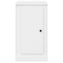 Credenze 2 pz Bianco Lucido 37,5x35,5x67,5 cm Legno Multistrato