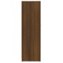 Armadietto Bagno Rovere Marrone 30x30x95cm in Legno Multistrato