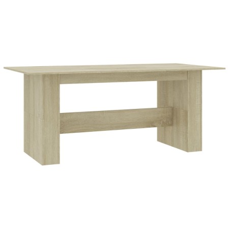 Tavolo da Pranzo Rovere Sonoma 180x90x76cm in Legno Multistrato